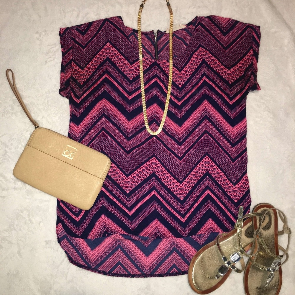 Chevron blouse